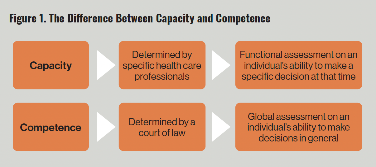 Figure 1. The Difference Between Capacity and Competence