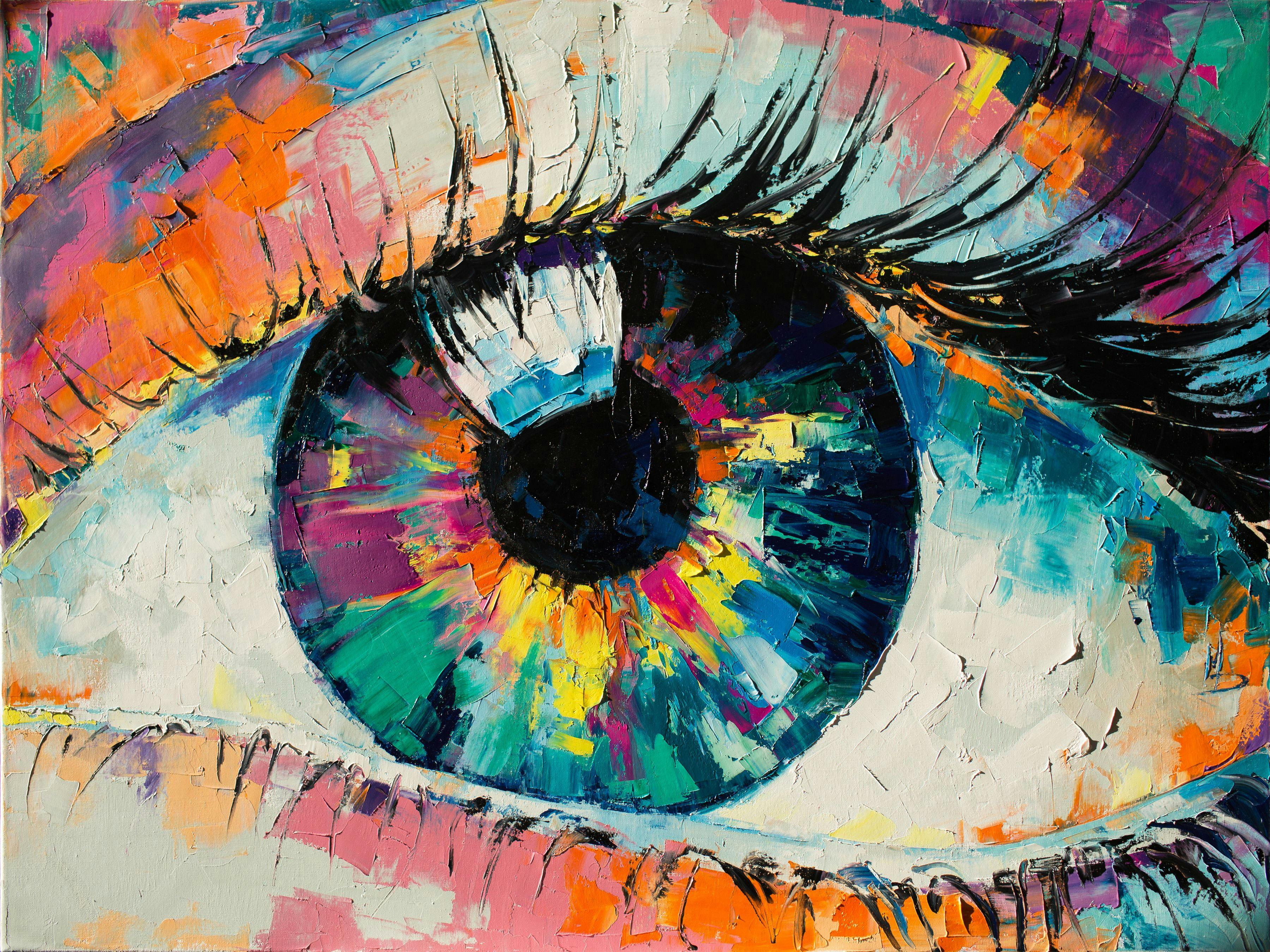 painted eye