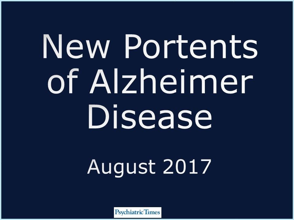 New Portents of Alzheimer Disease