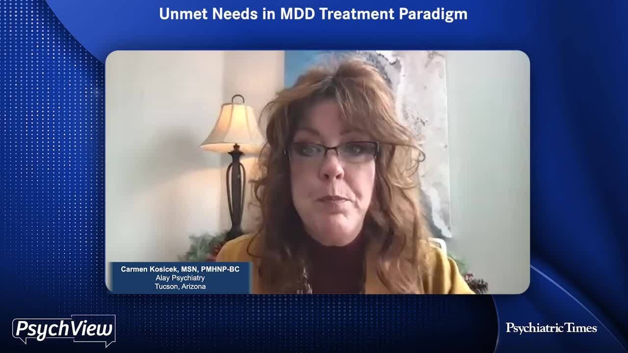 Unmet Needs in MDD Treatment Paradigm