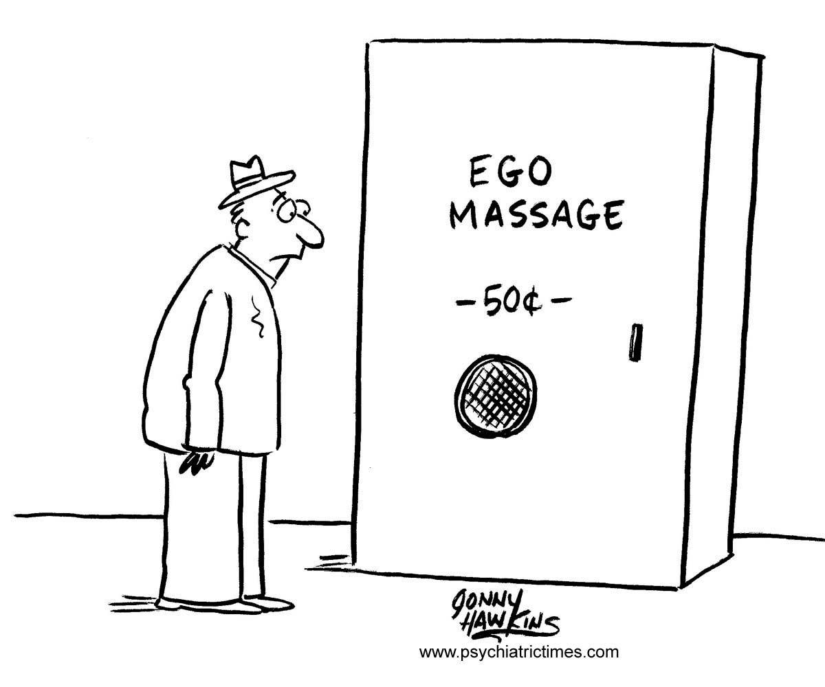 Psychiatry Comic: Ego Massage