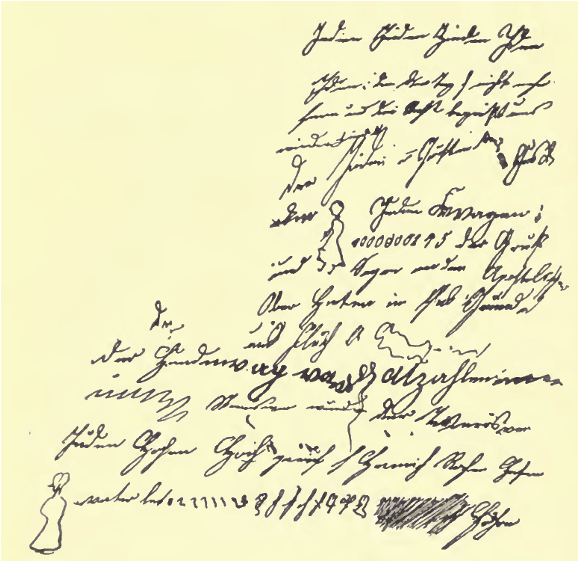 Writing Sample From Patient with Schizophrenia