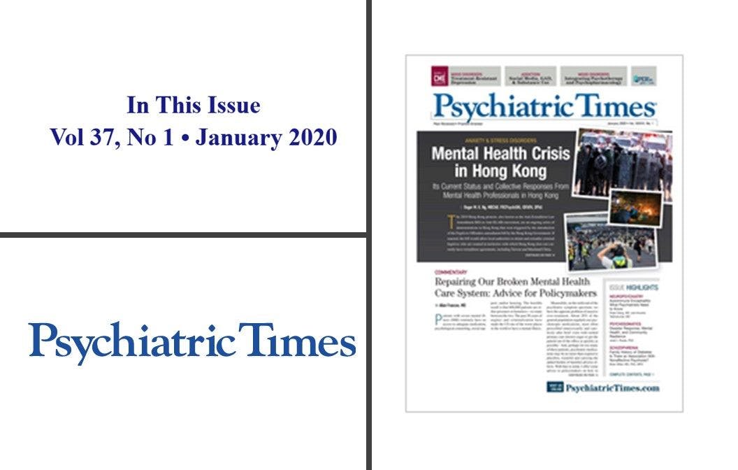 In This Issue of Psychiatric Times: Vol 37, No 1