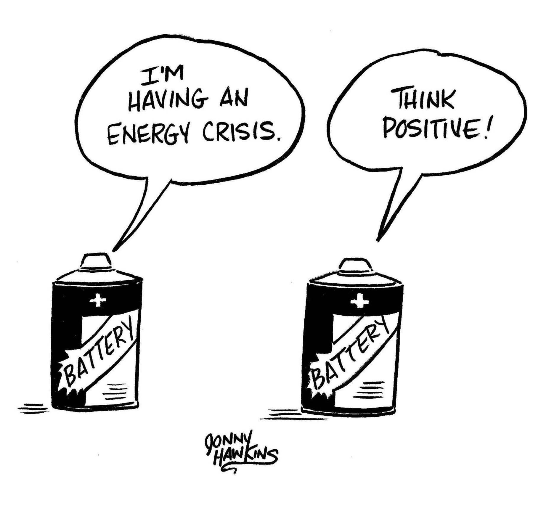 Psychiatry Comic: Batteries