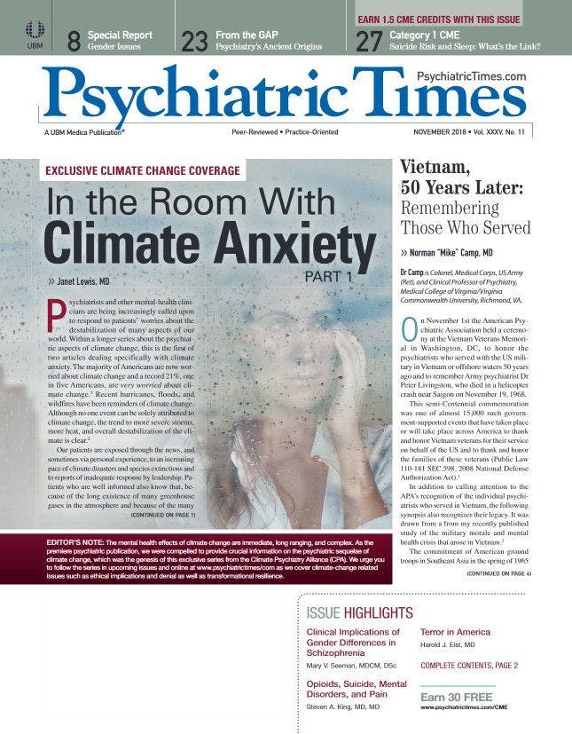 Psychiatric Times Vol 35, Issue 11