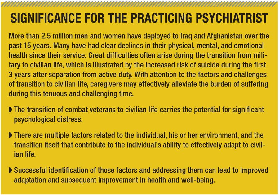 Significance for the Practicing Psychiatrist