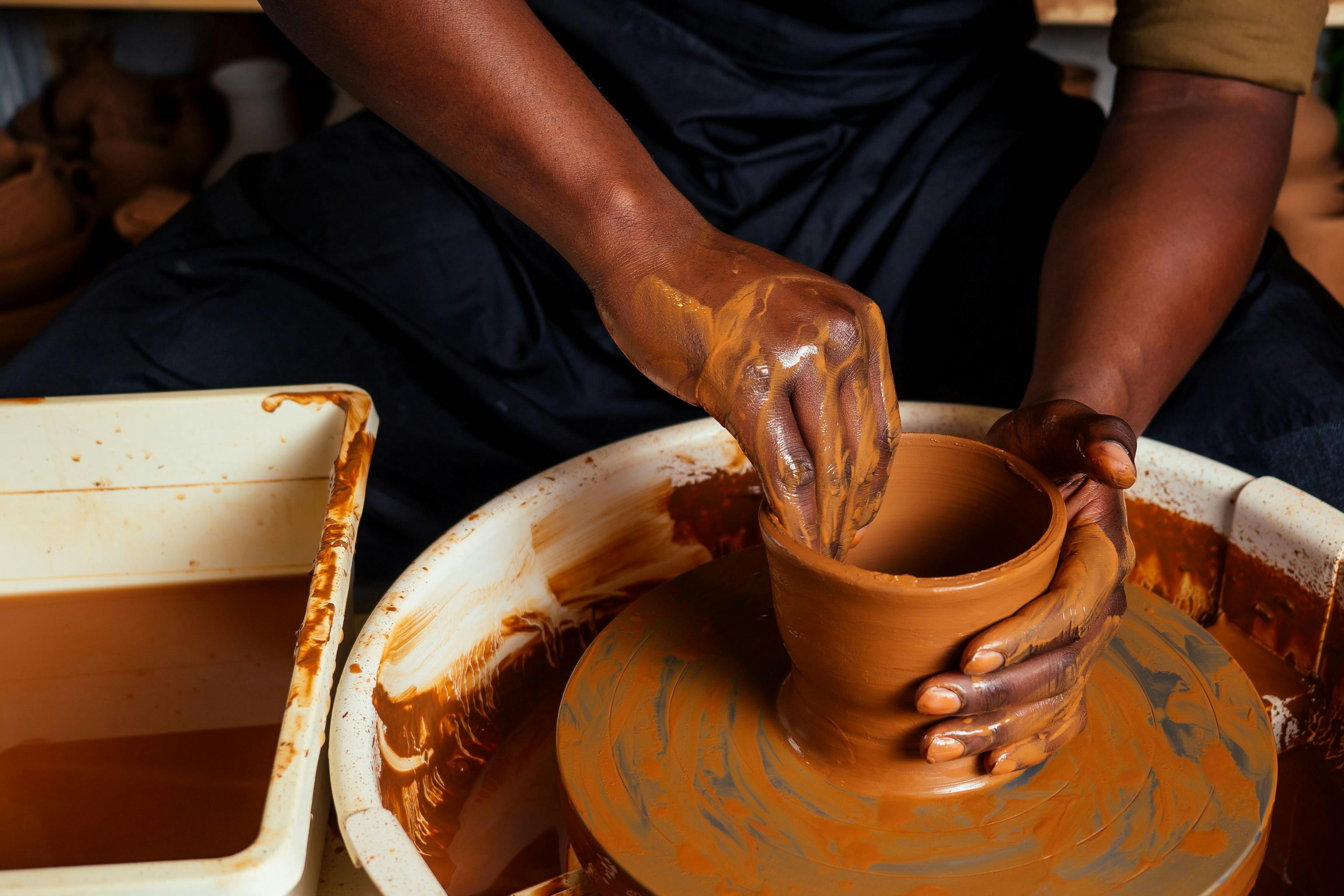 “Pottery is life. The finished product is just a reminder of the steps taken on the way.”