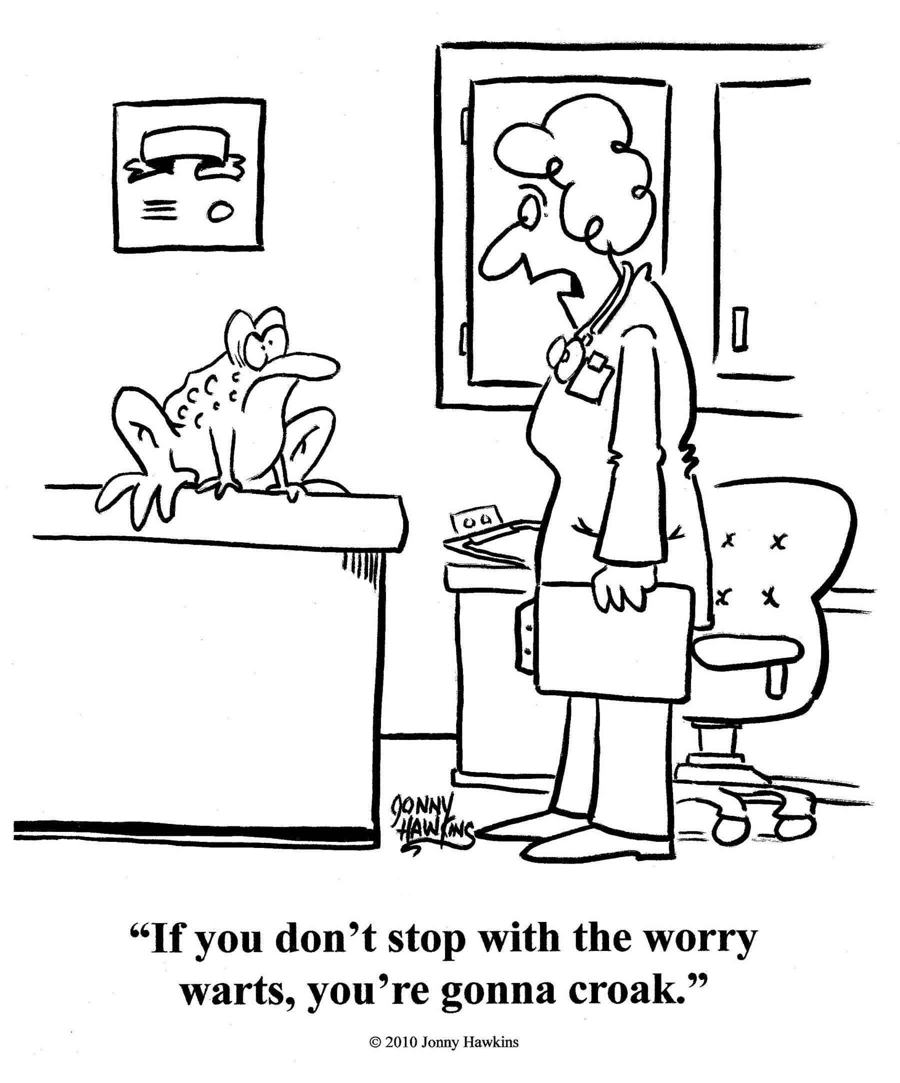 Don't be such a worry wart!