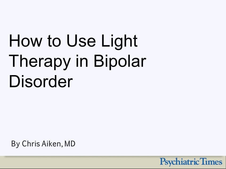 How to Use Light Therapy in Bipolar Disorder