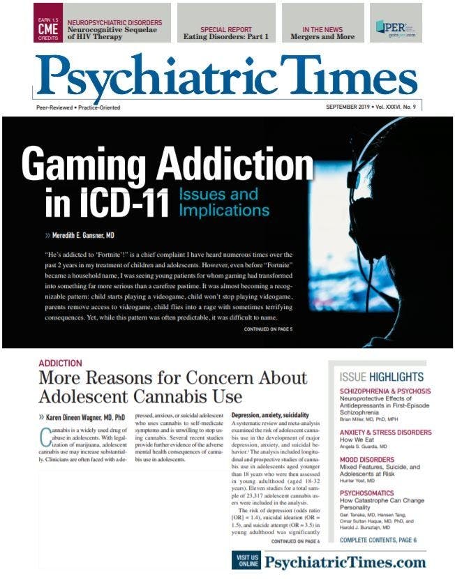 Psychiatric Times Vol 36, Issue 9