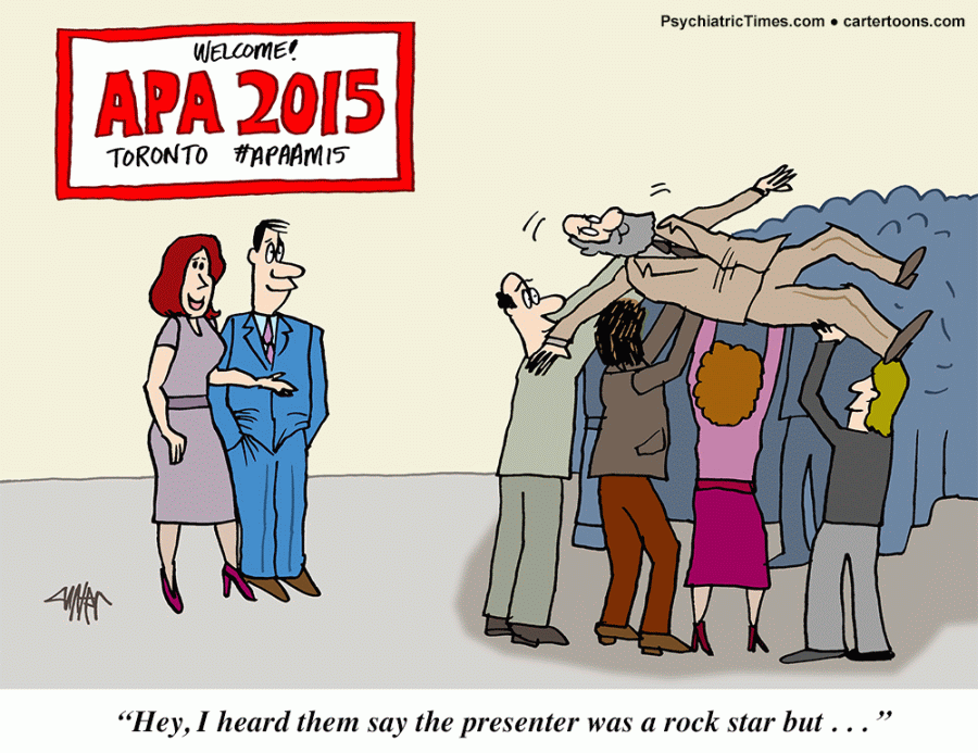 Psychiatry Comic: APA Rockstar