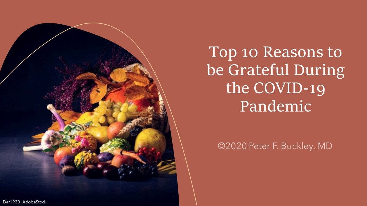 Top 10 Reasons to be Grateful During the COVID-19 Pandemic