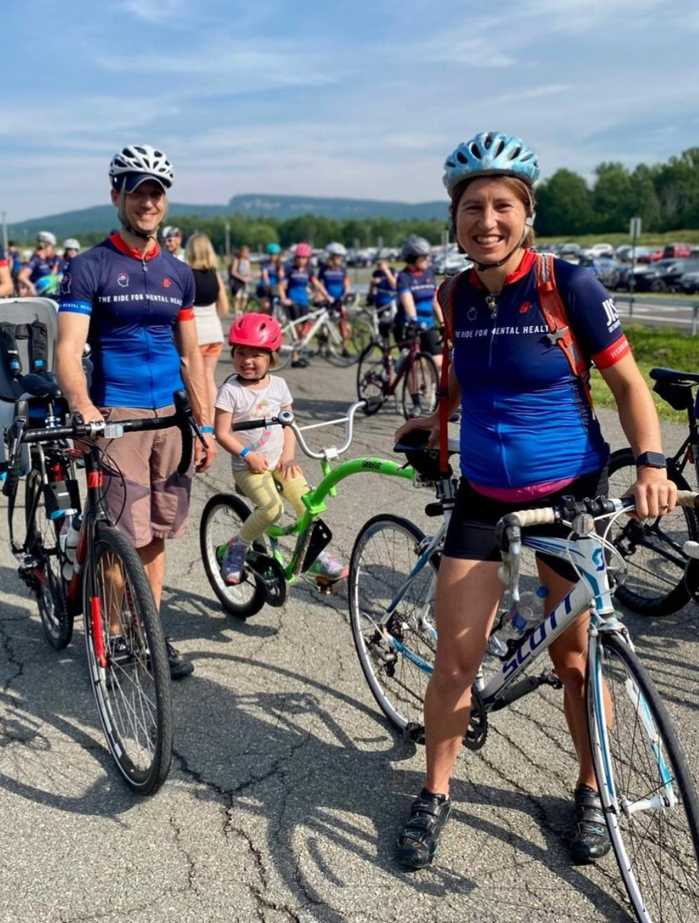 Riders at the 2022 Ride for Mental Health. Photo courtesy of the Ride for Mental Health.