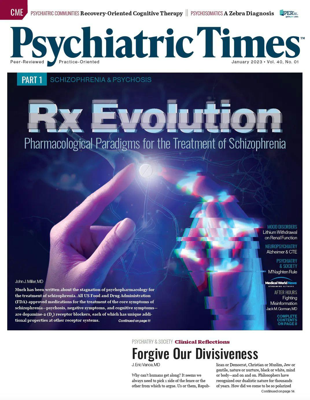 The experts weighed in on a wide variety of psychiatric issues for the January 2023 issue of Psychiatric Times.
