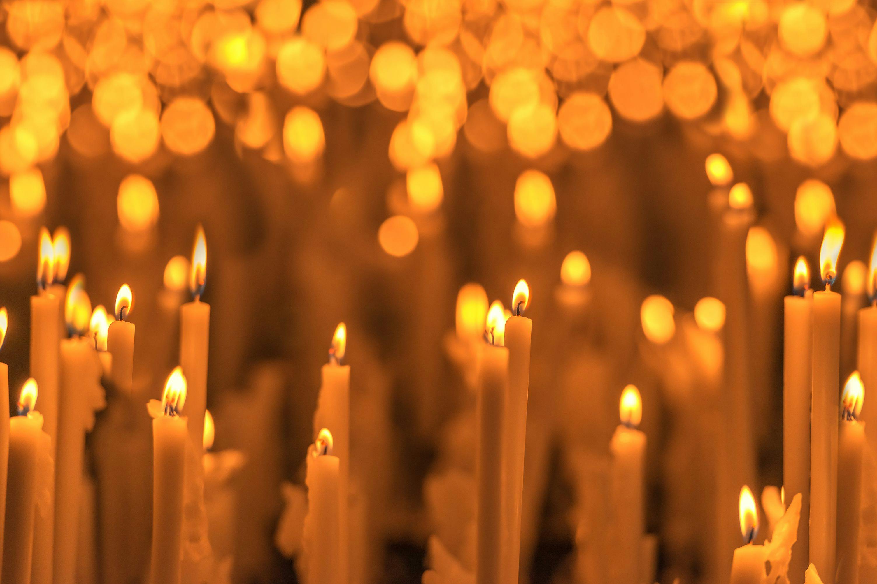 candles, religion, spirituality 