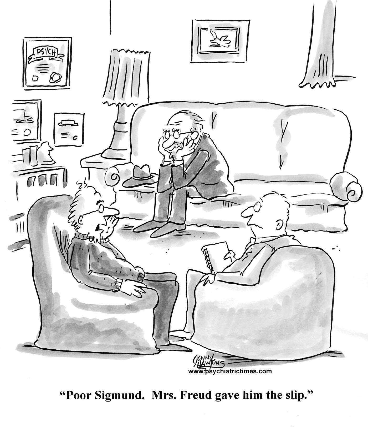 Psychiatry Comic: Mrs. Freud