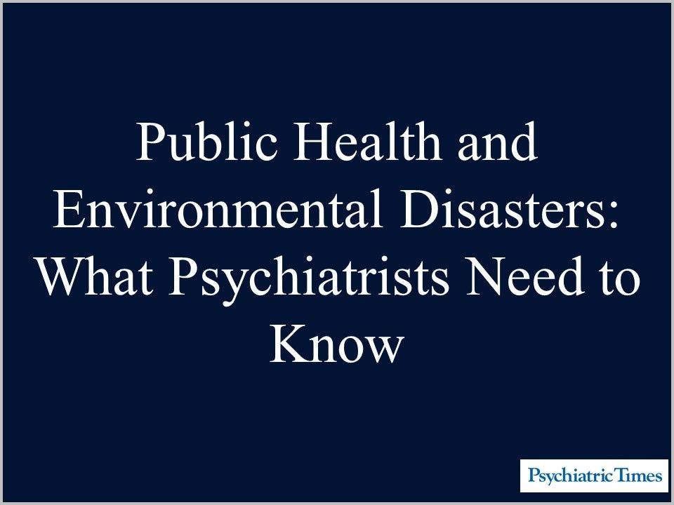 Disaster Check Points for Psychiatrists
