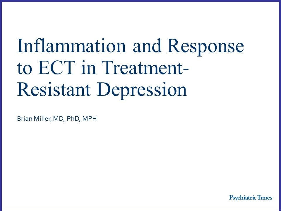 Inflammation and Response to ECT in Treatment-Resistant Depression