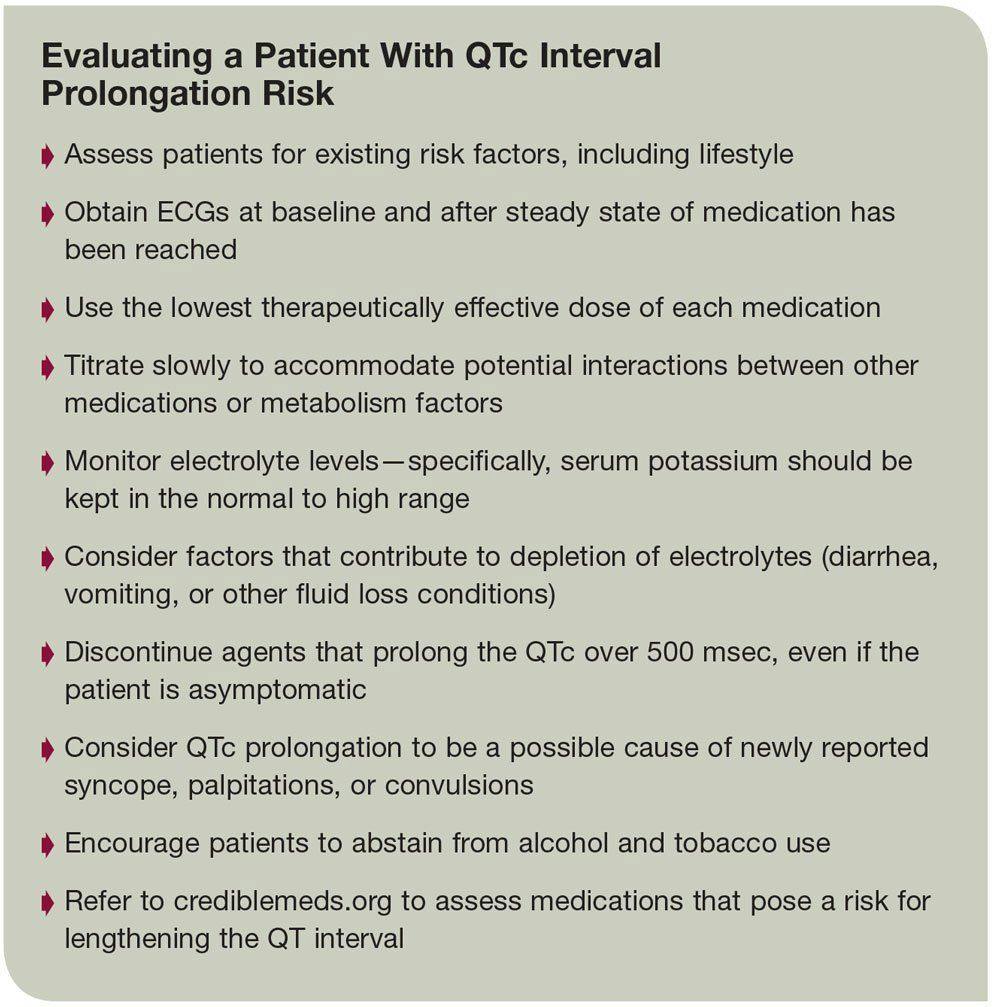 Evaluating a Patient With QTc Interval Prolongation Risk