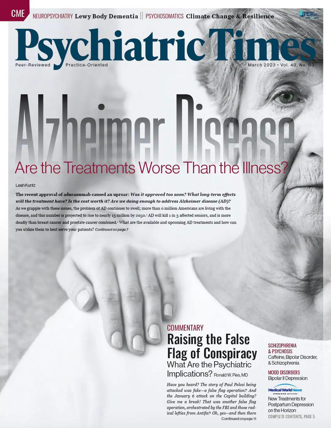 The experts weighed in on a wide variety of psychiatric issues for the March 2023 issue of Psychiatric Times.
