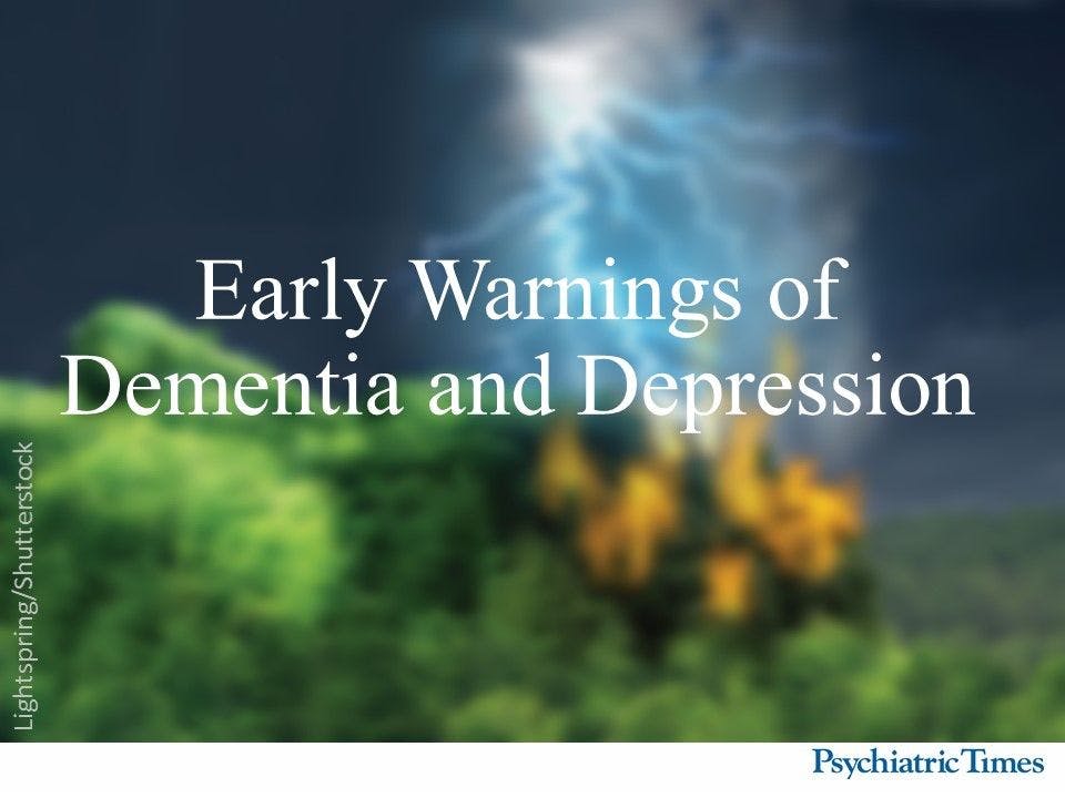 Early Warnings of Dementia and Depression