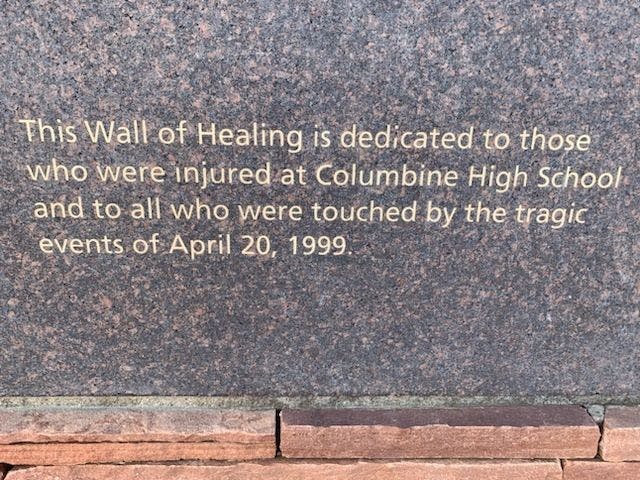 Wall of Healing Columbine