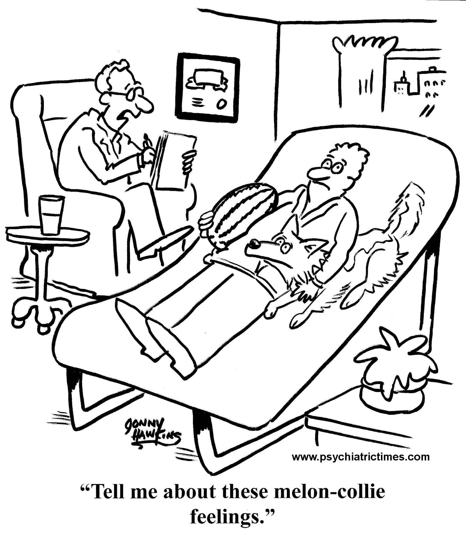 Psychiatry Comic: Pet Therapy