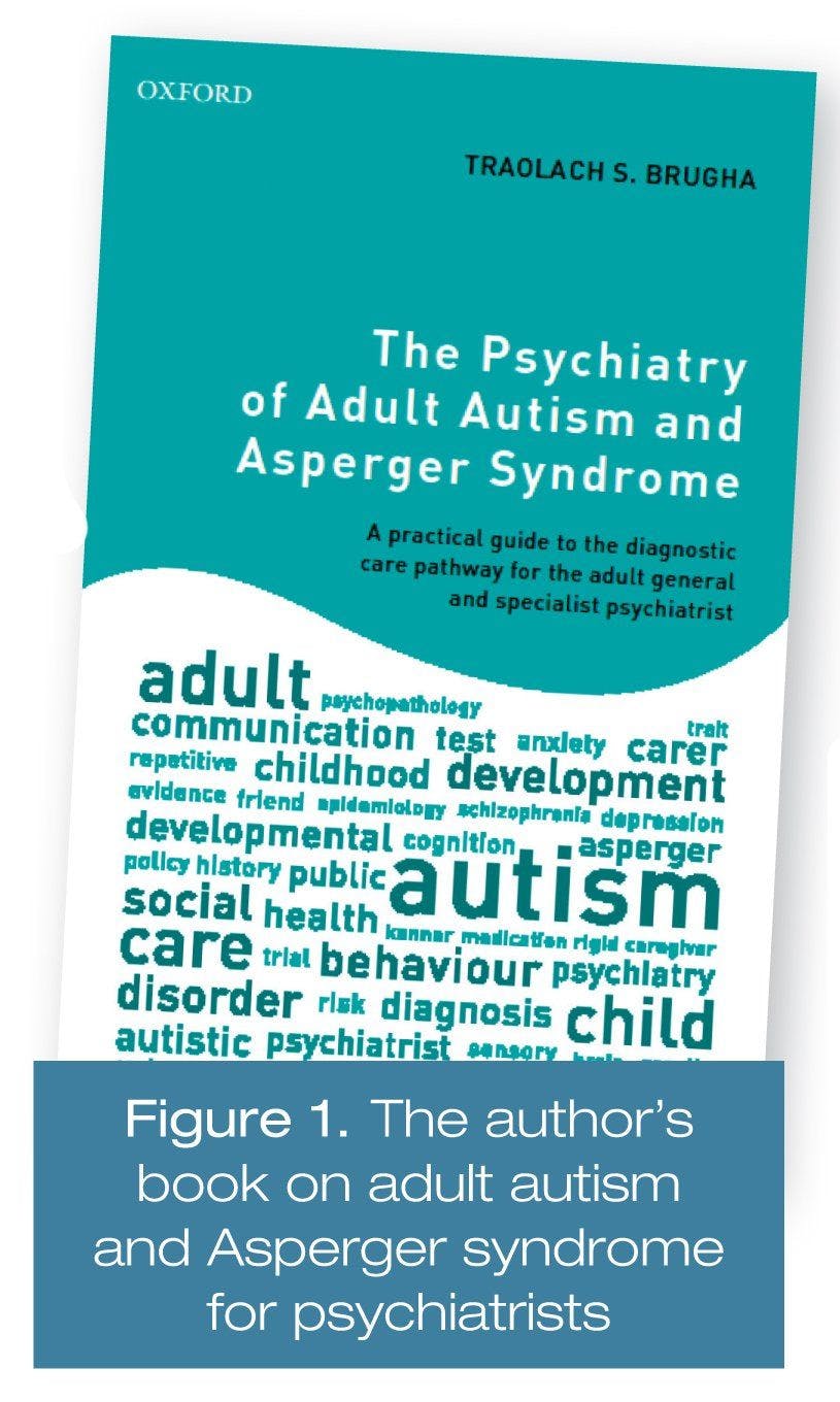 The author’s book on adult autism and Asperger syndrome for psychiatrists