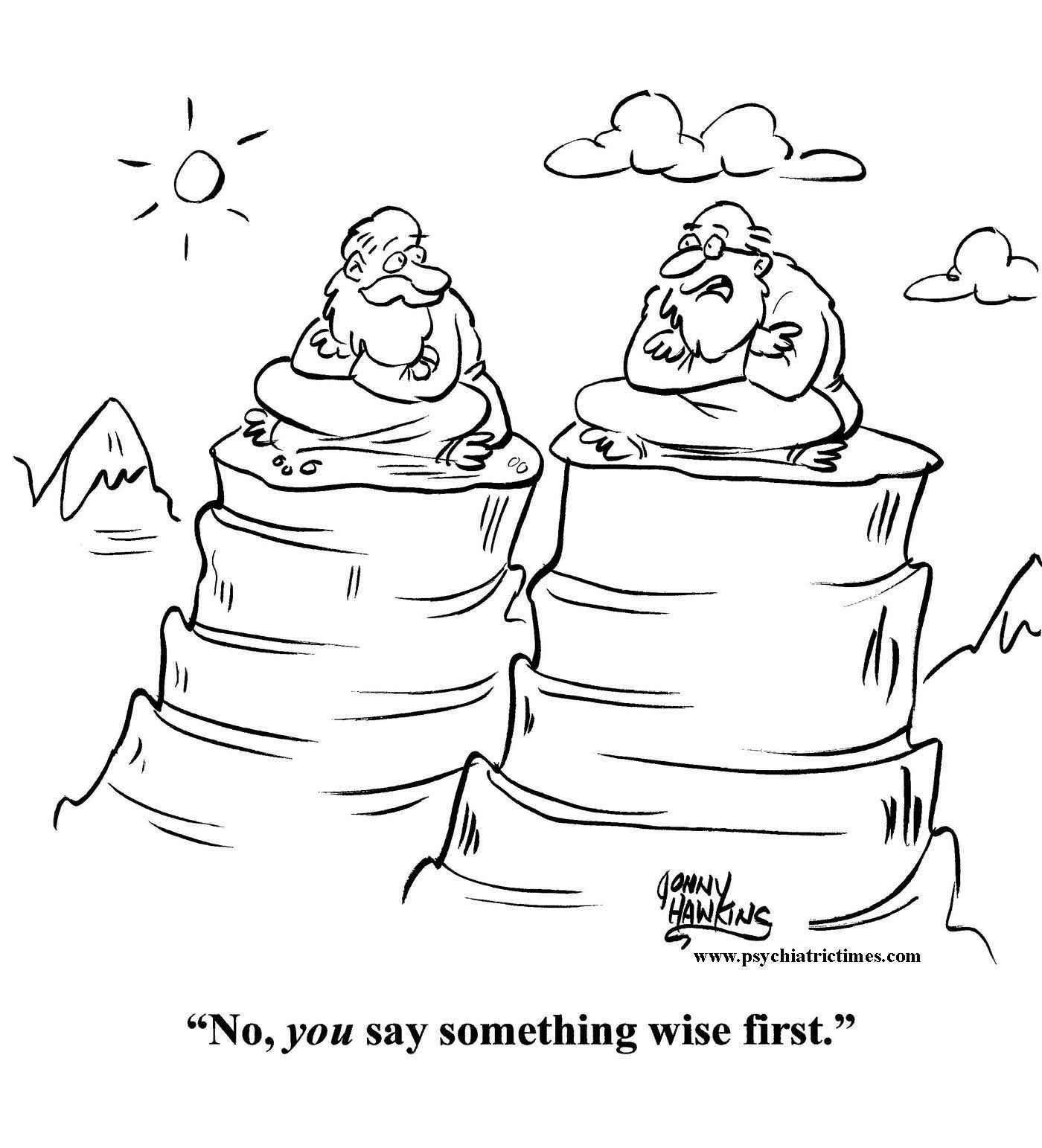 Psychiatry Comic: Wise Guys