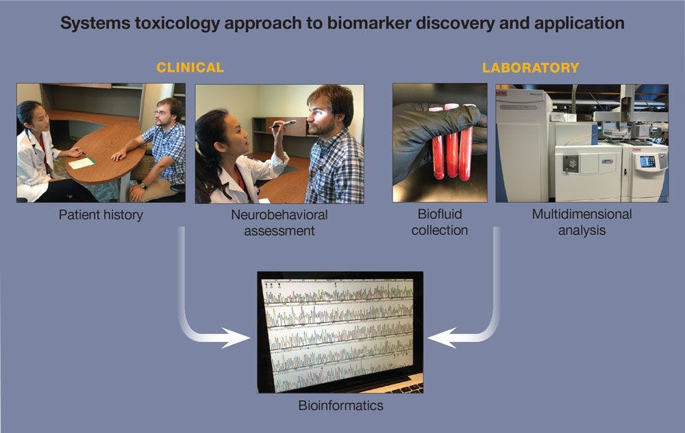 Systems toxicology approach to biomarker discovery and application
