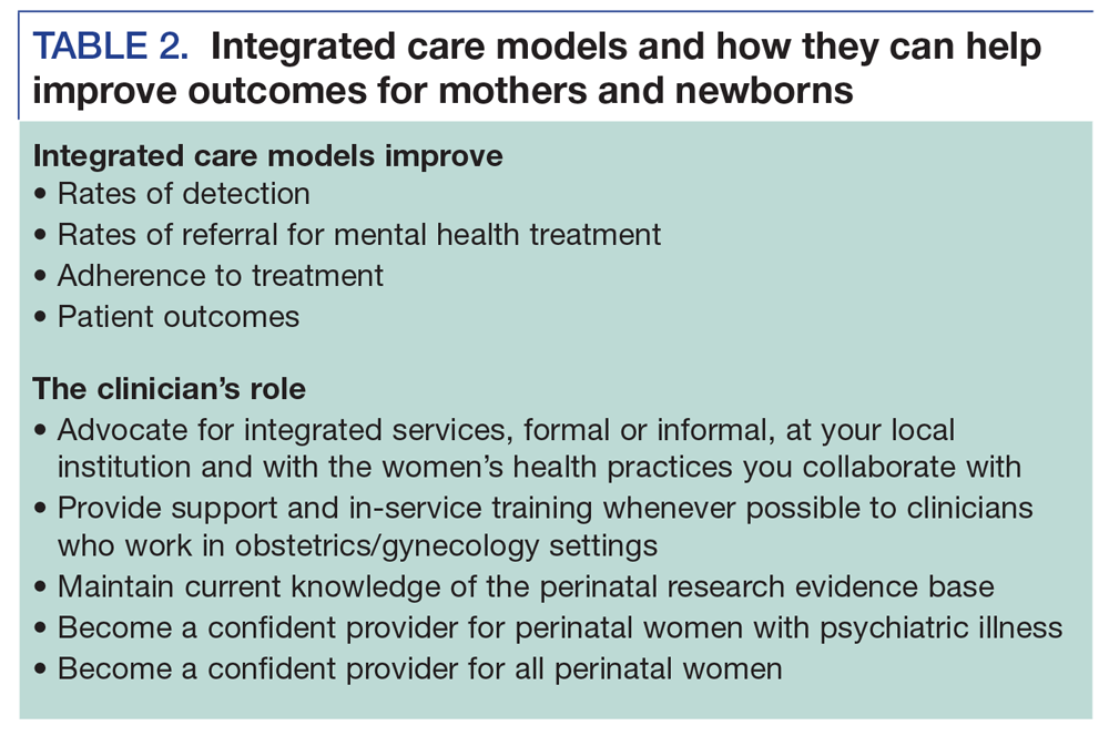 Integrated care models and how they can help improve outcomes for mothers