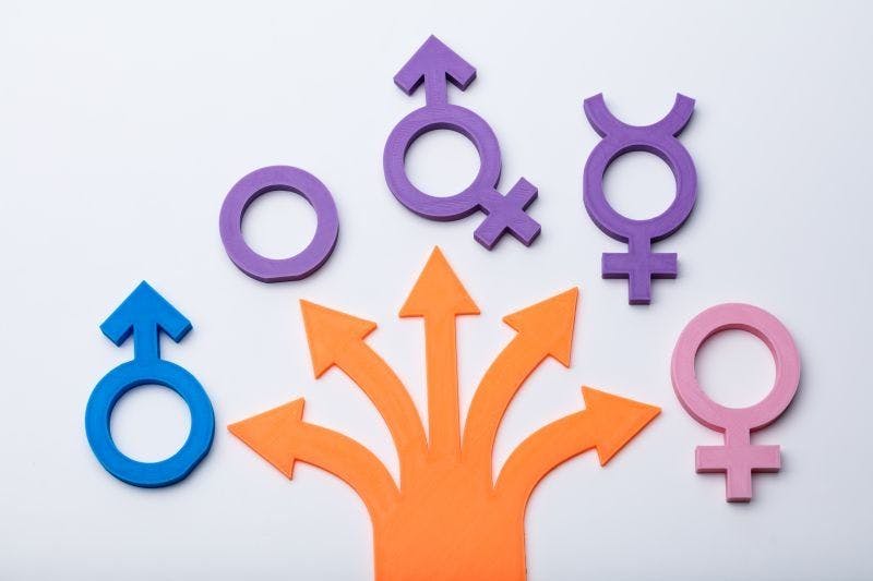 gender choice non-binary, mental health