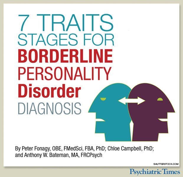 Trait Stages of Diagnosis for Borderline Personality Disorder