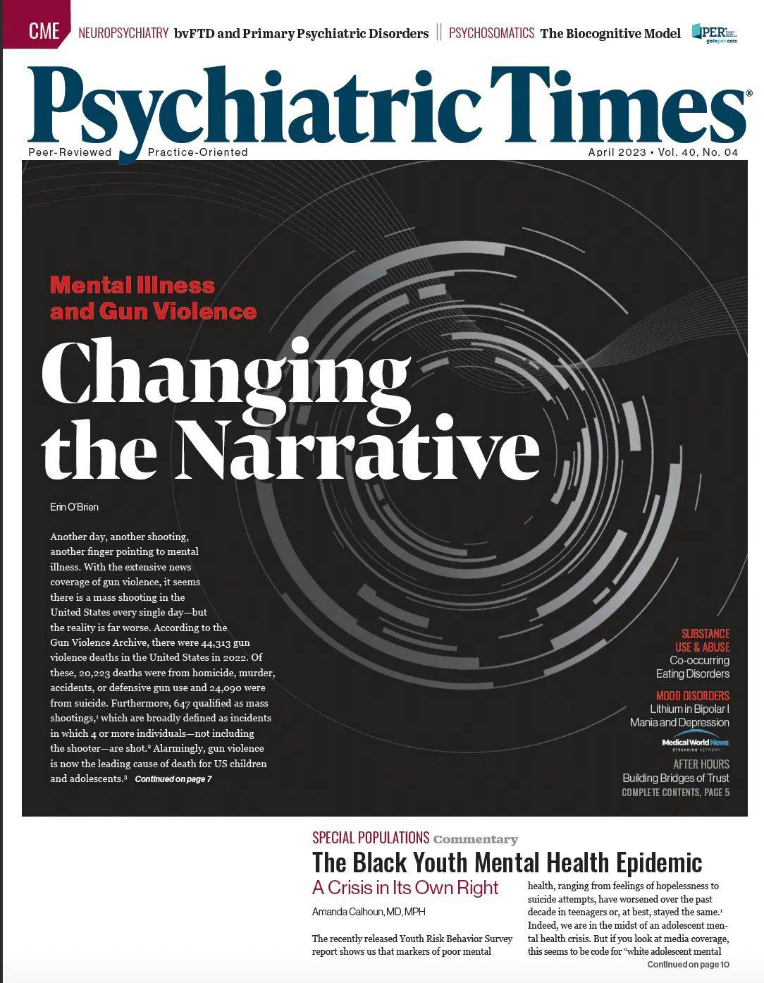 The experts weighed in on a wide variety of psychiatric issues for the April 2023 issue of Psychiatric Times.