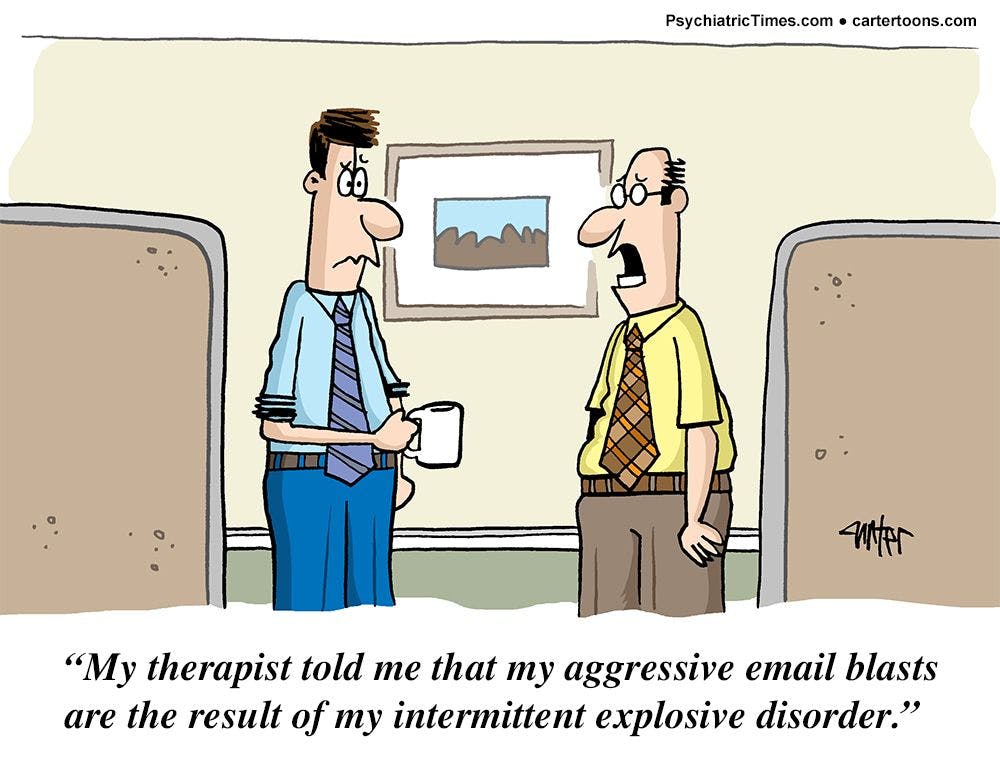 Psychiatry Comic: Email Disorder