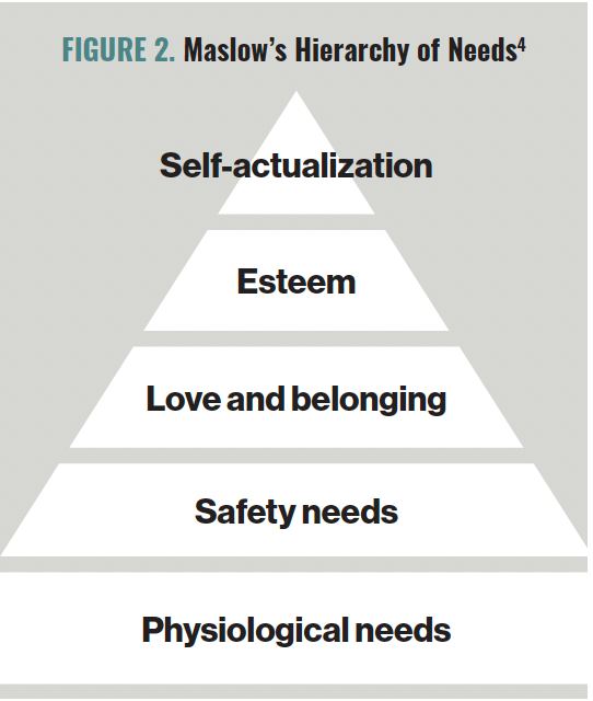 Figure 2. Maslow's Hierarchy of Needs