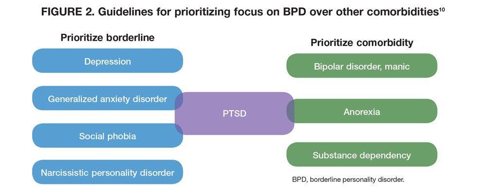 Guidelines for prioritizing focus on BPD over other comorbidities[10]