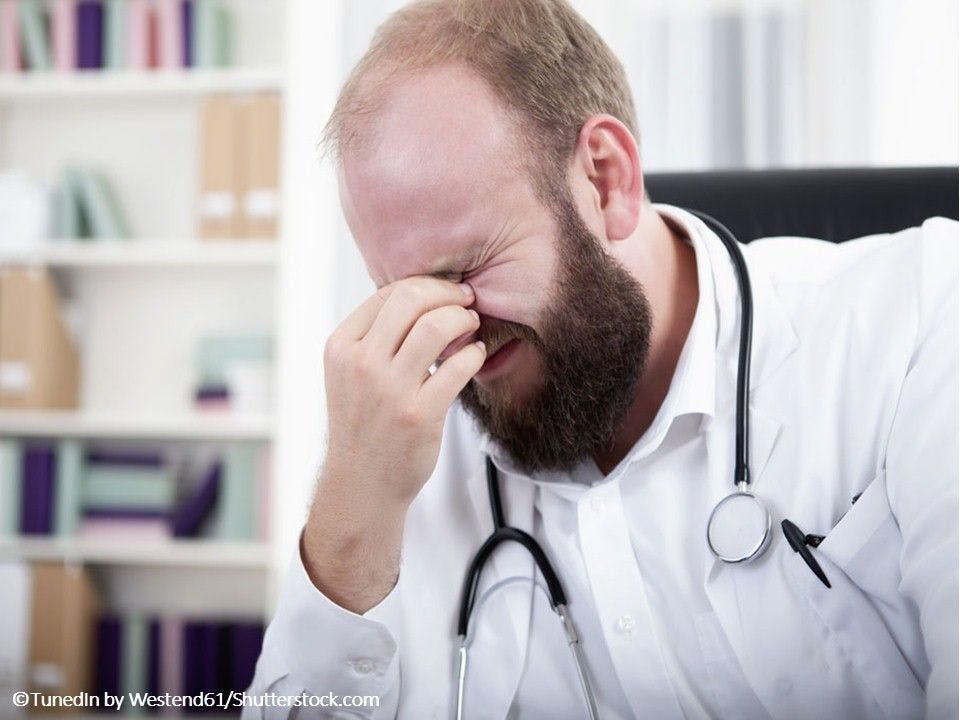 doctor physician burnout stress